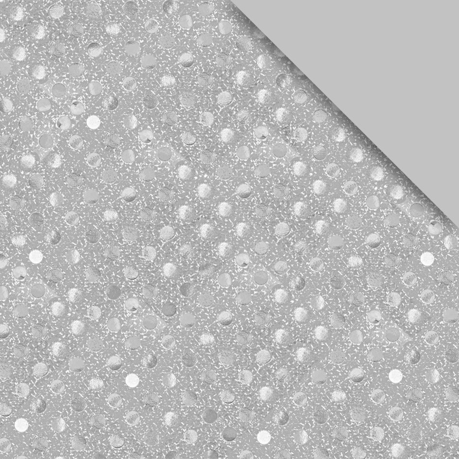 Silver Dots Two-Sided Jeweller's Wrapping Paper