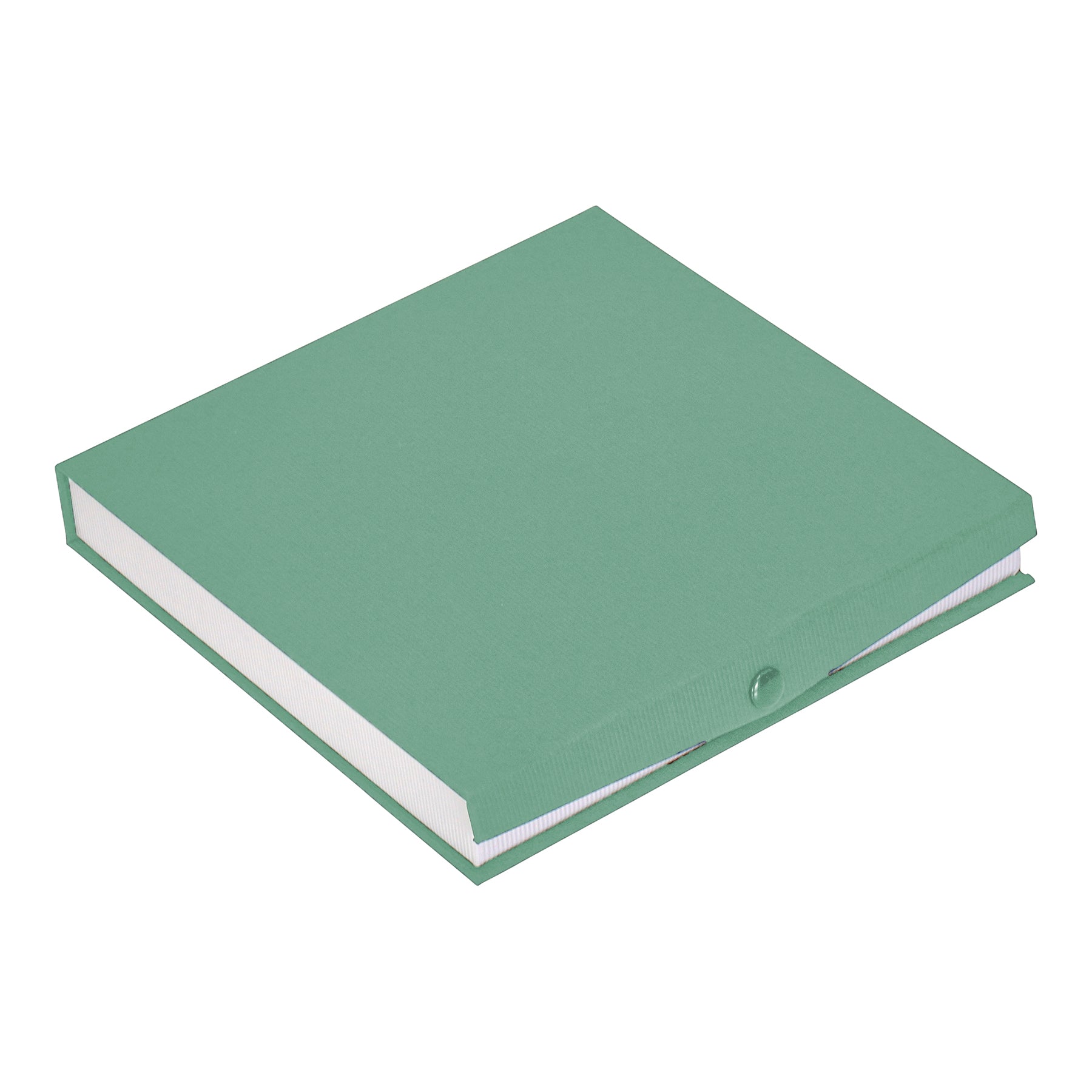 Textured Paper Covered Pearl Box with White Insert
