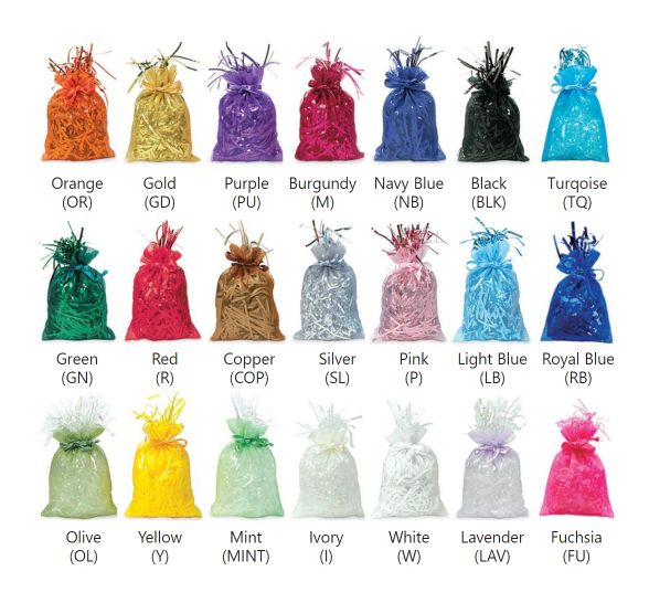 Organza Drawstring Pouch