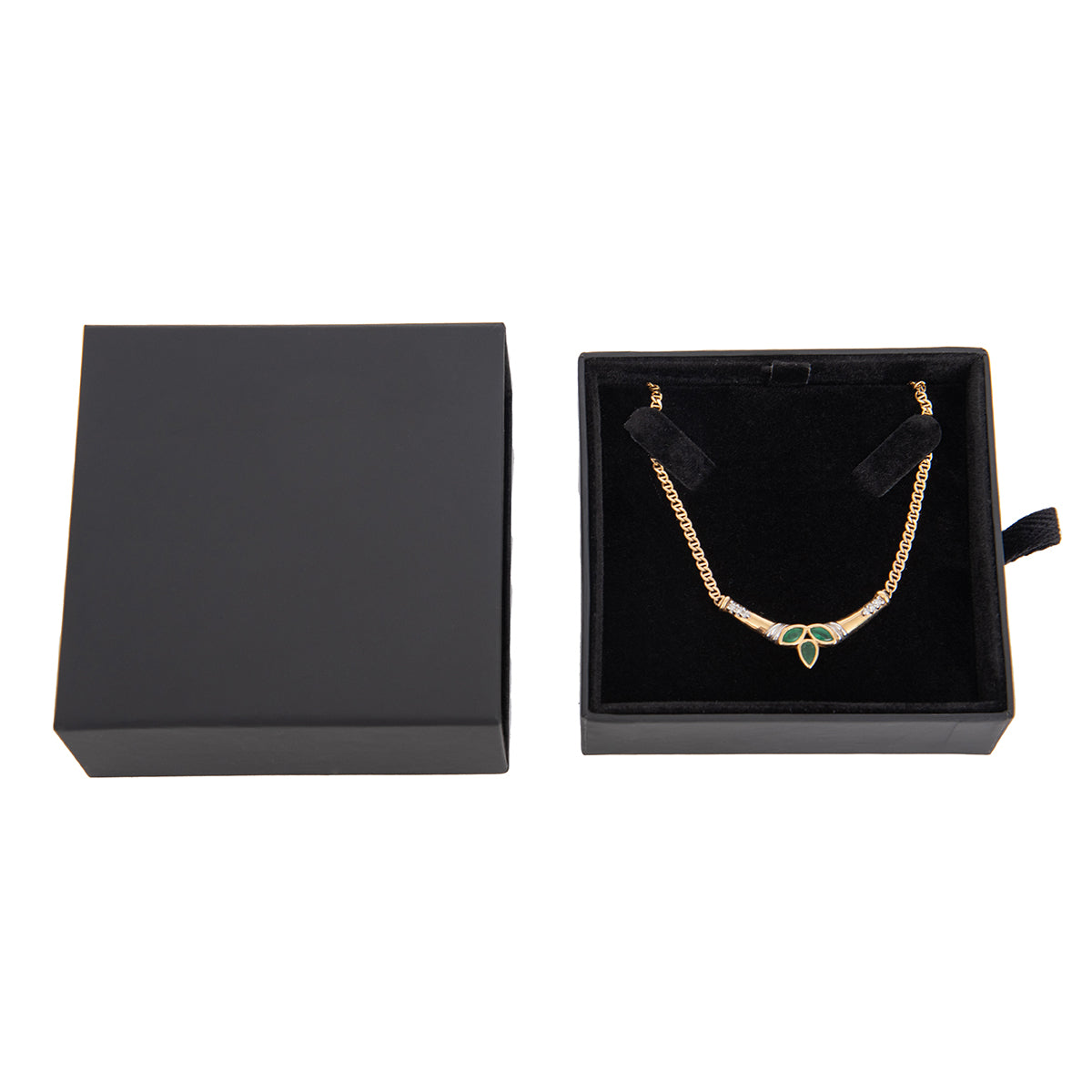 Matte Slide Reversible French Clip / Pendant Box