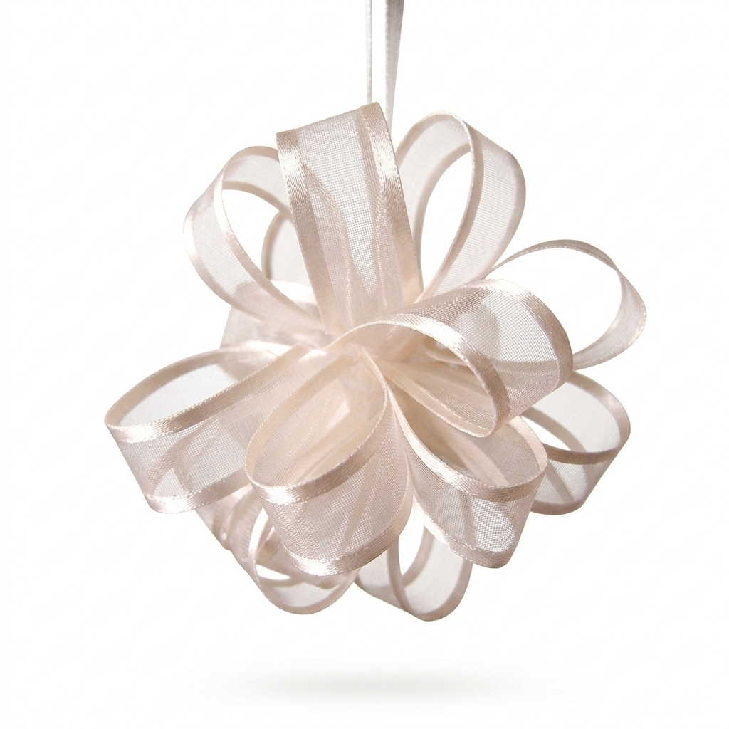 Satin-Edged Pull Bow