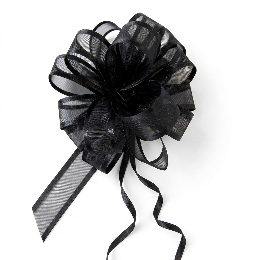 Satin-Edged Pull Bow