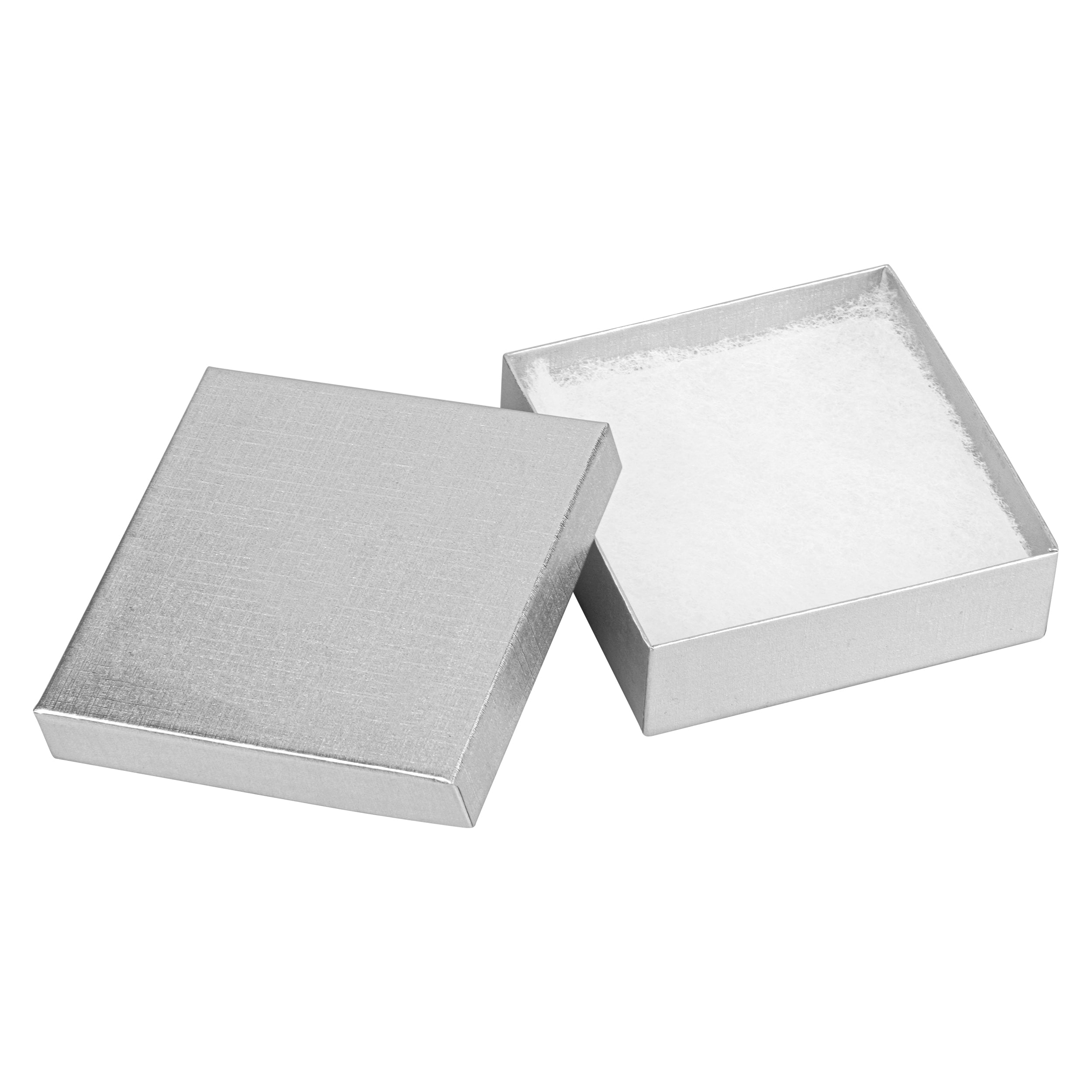 Cotton Filled Linen Metallic Manilla Box