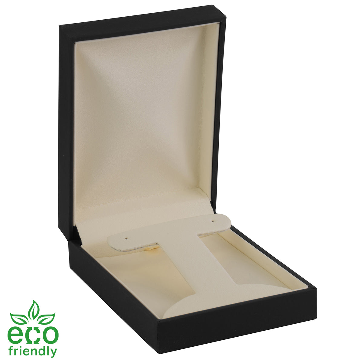 Eco-Friendly Matte Paper-Covered French Clip Earring Box with Matching Moulded Sleeve