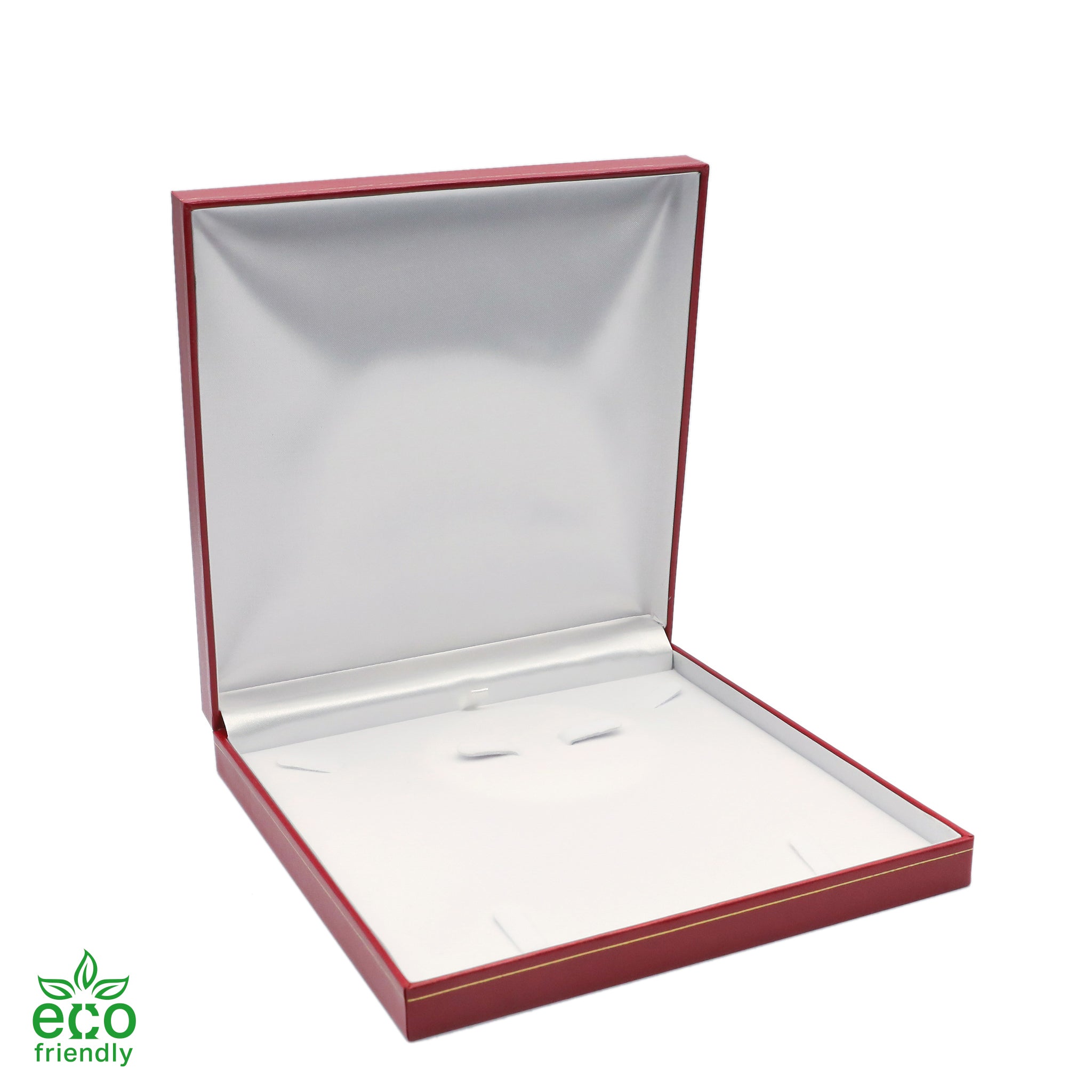 Eco-Friendly Paper-Covered Large Set Box with Gold Accent