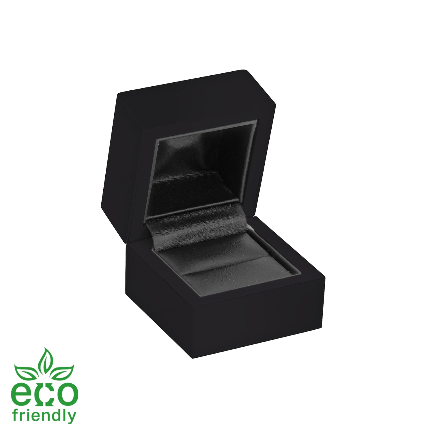 Eco-Friendly Wood-Look Single Ring Box