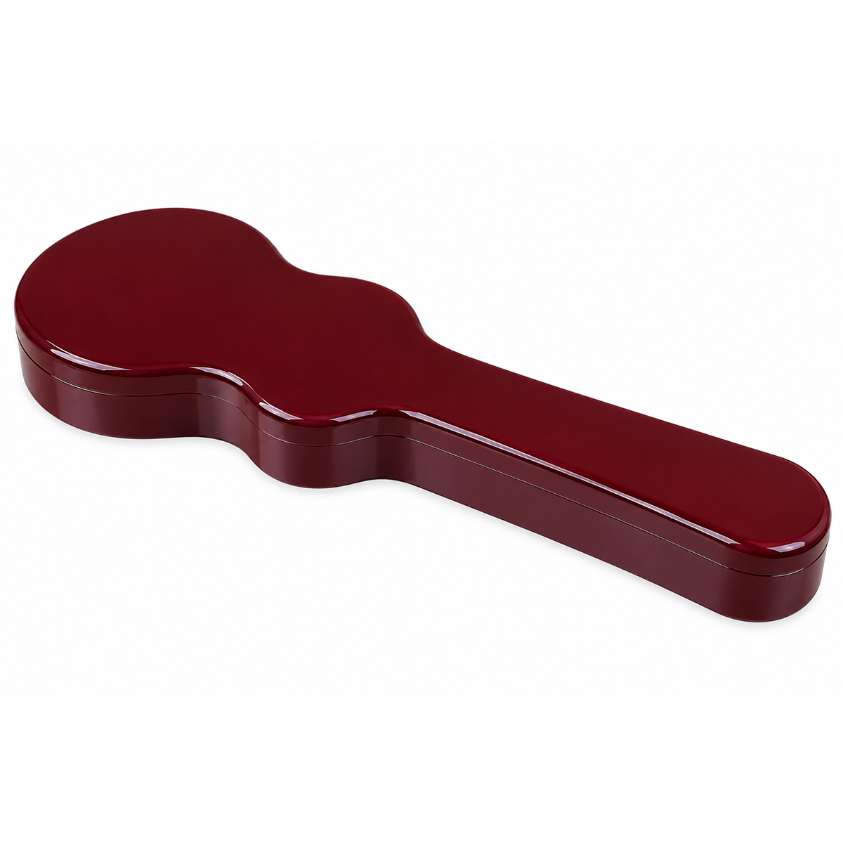 Mahogany Violin Jewellery Case with Mirror