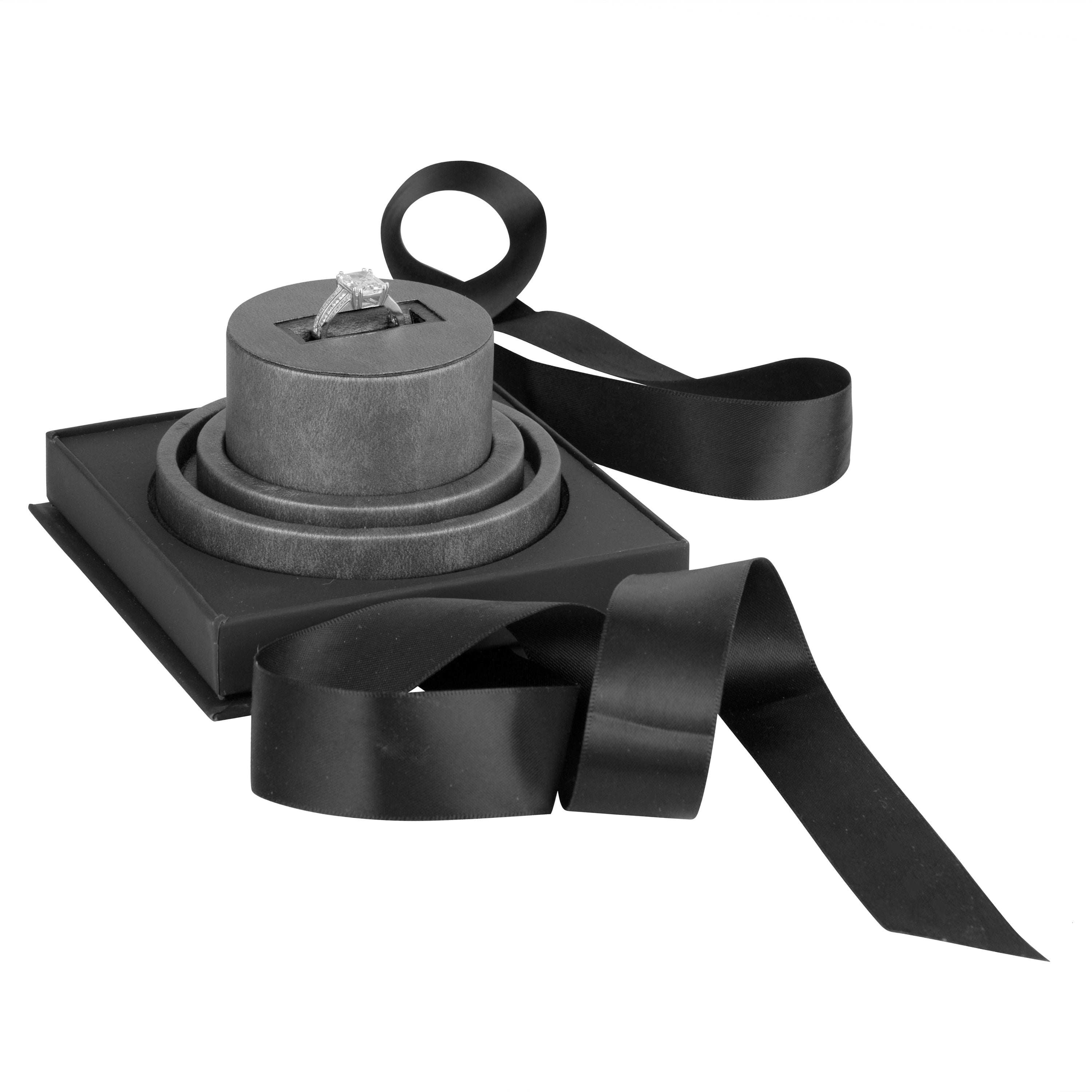 Glass Dome Box with Single Ring Insert