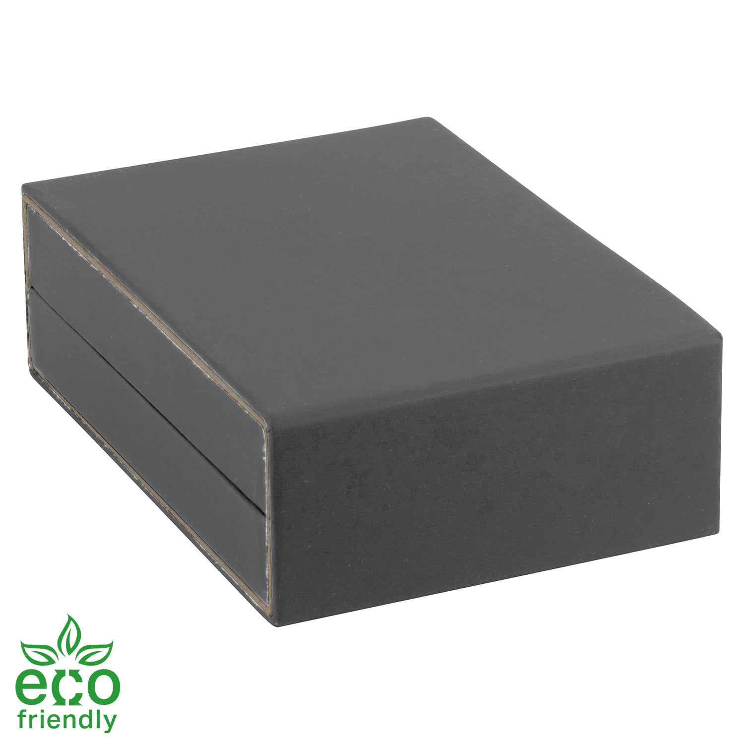 Eco-Friendly Matte Paper-Covered Large Pendant Box with Matching Moulded Sleeve