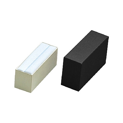 Ribbed Paper-Covered Bangle Box with Foam Insert