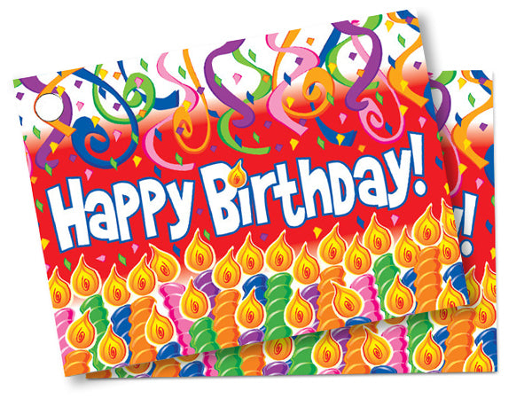 Birthday Candles Gift Cards
