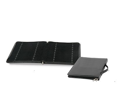 Jewellery Portfolio with Zipper for 20 Bracelets