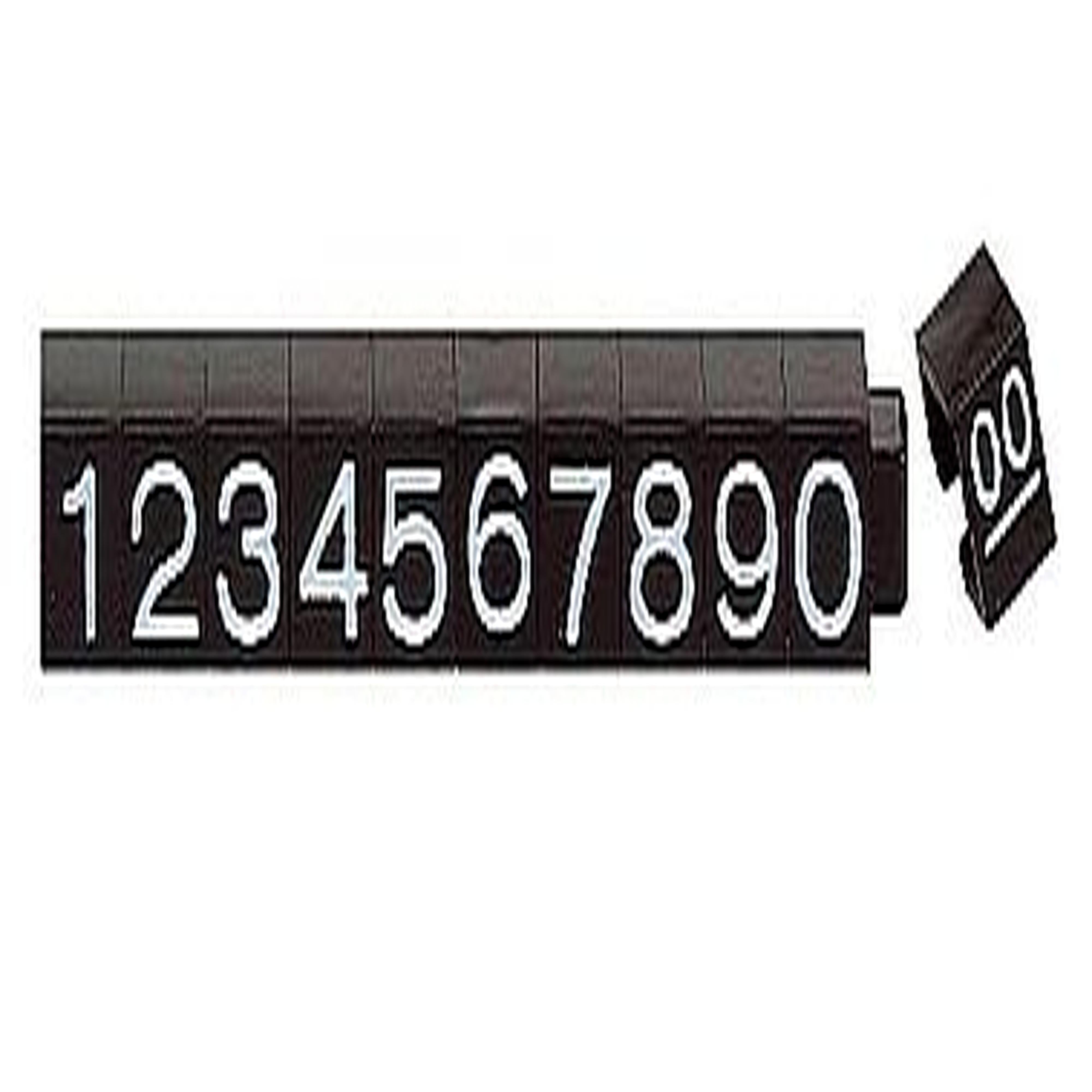 Extra Small Black Pricing System - Pack Of 260 Pieces