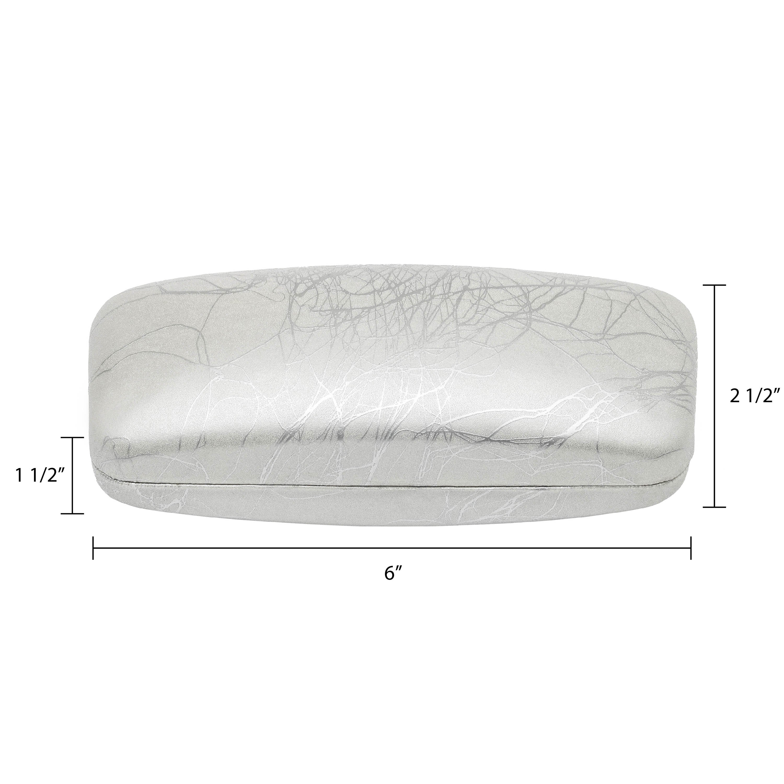 Large Hard Shell Lightning Grain Eyeglass Case