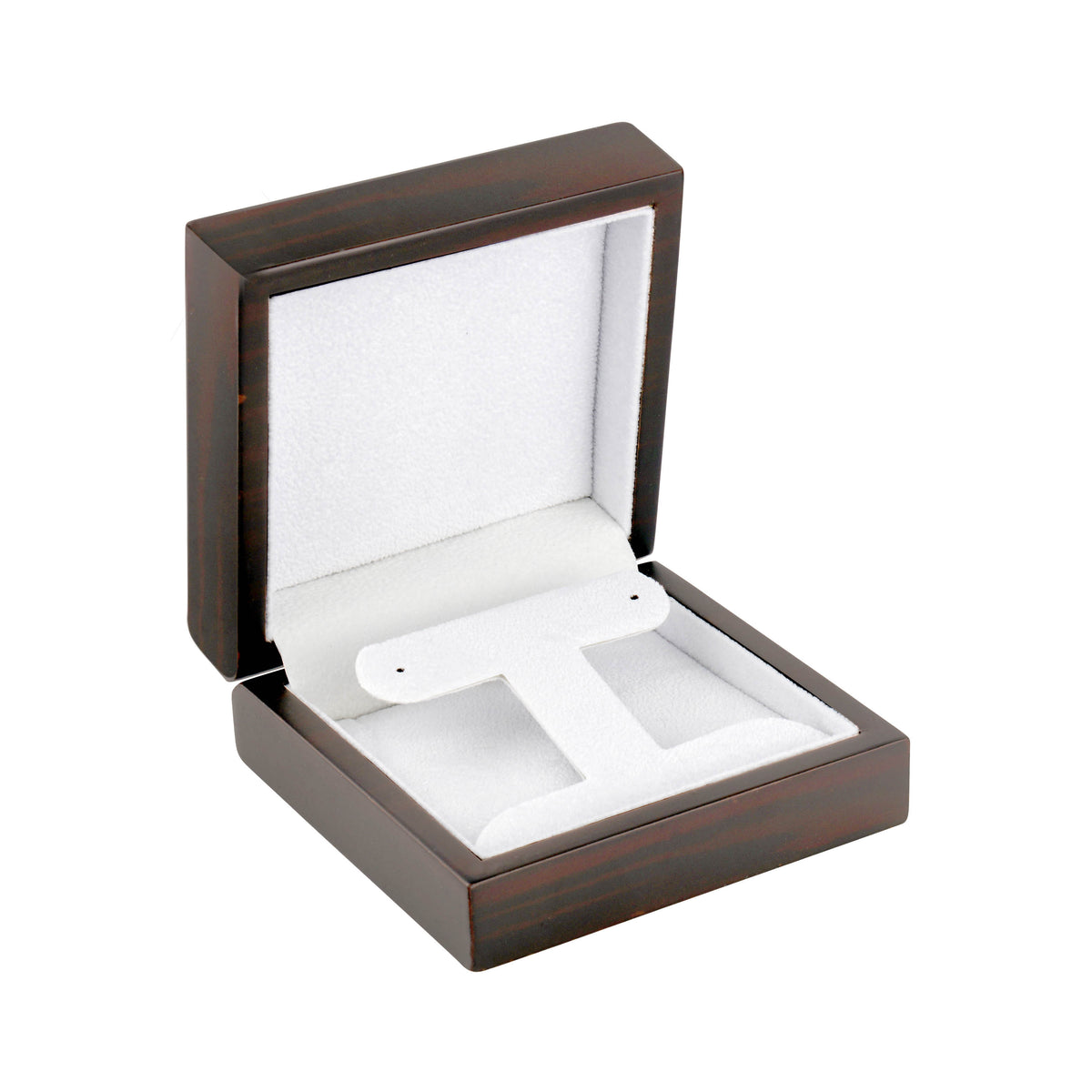 Brown Zebrawood French Clip Box