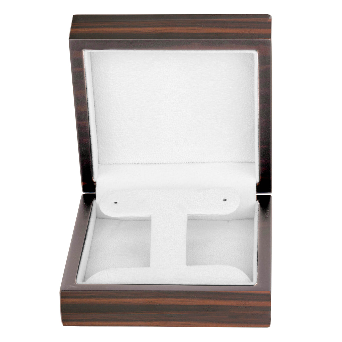 Brown Zebrawood French Clip Box
