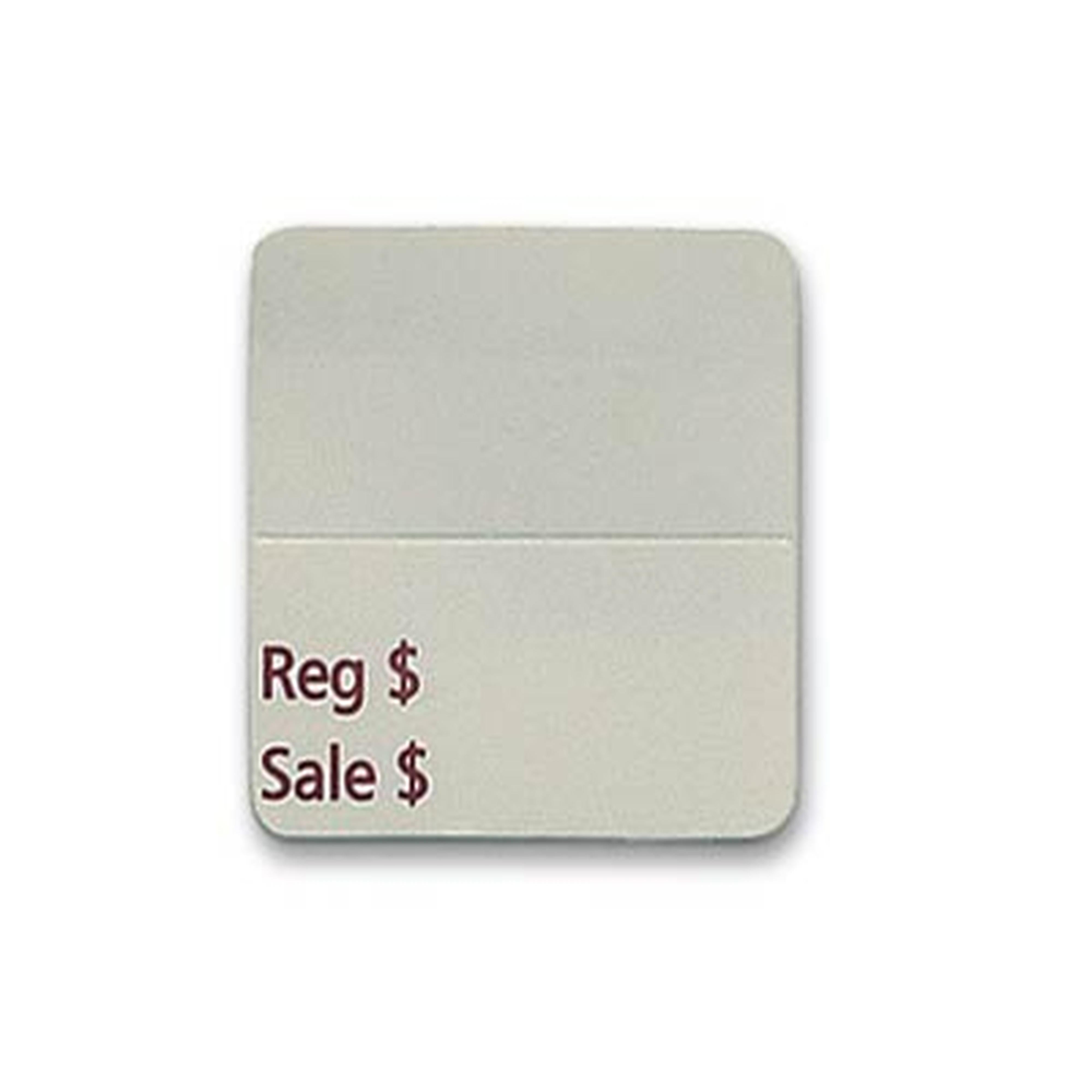 Price Tag with Regular Price and Sale Price