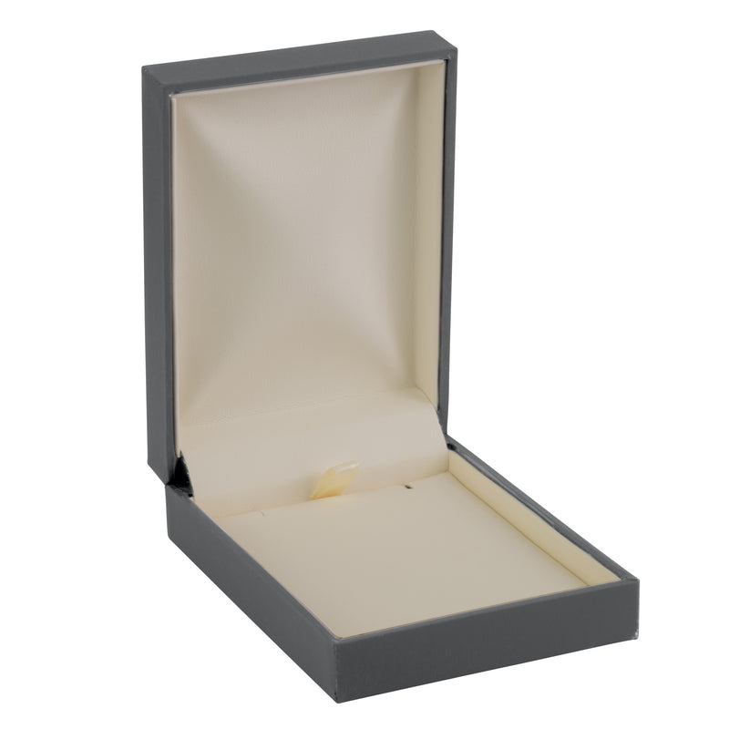 Eco-Friendly Matte Paper-Covered Large Pendant Plastic Box with Matching Moulded Sleeve