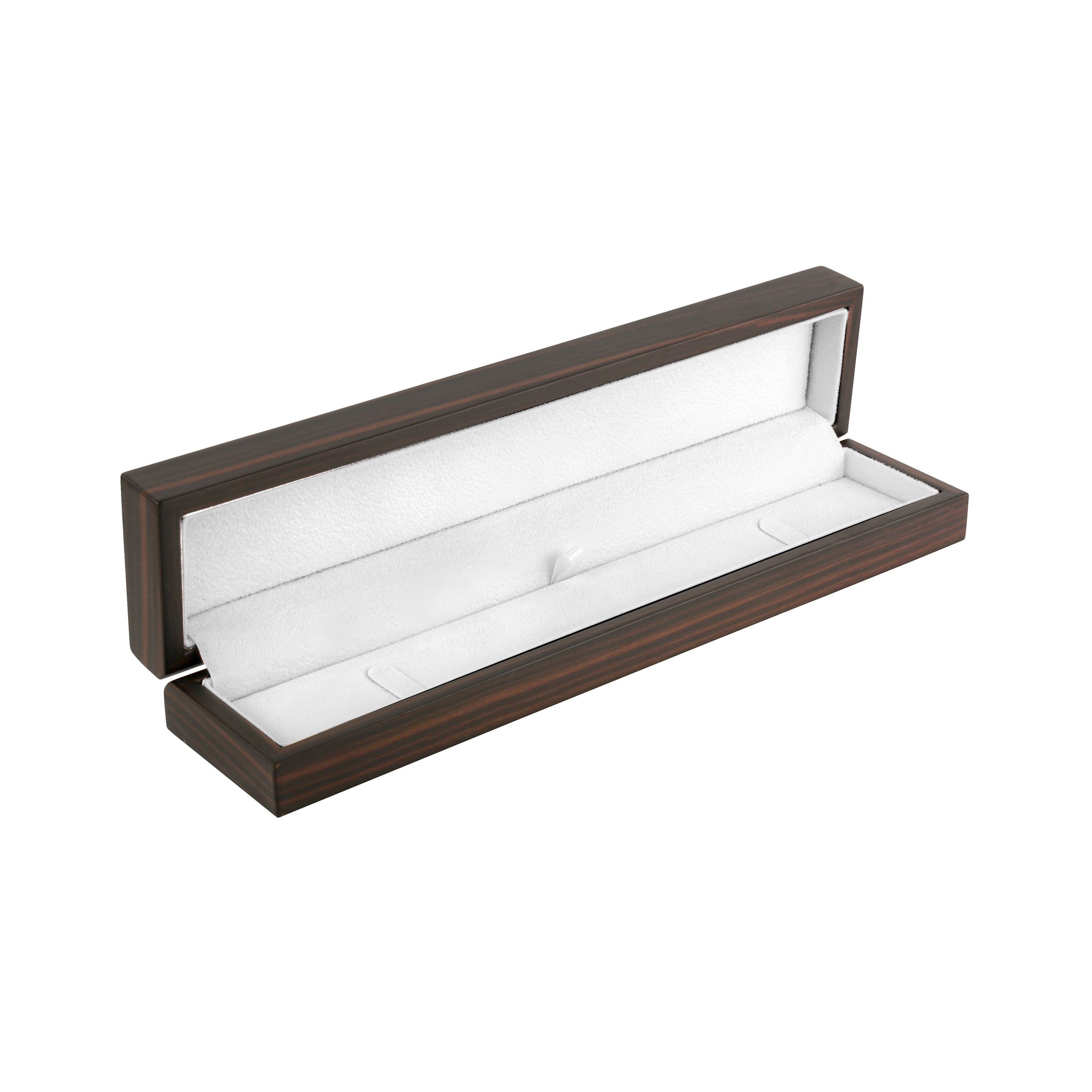 Brown Zebrawood Bracelet Box