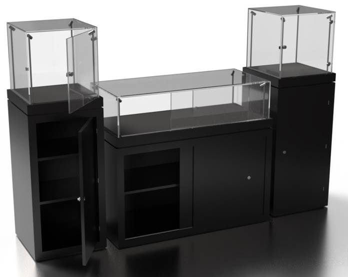 Jewellery Store Showcases and Space Design