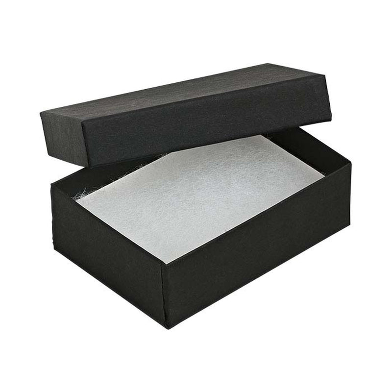 Black Cotton Filled Cardboard Boxes