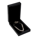 Wooden Pendant Box with Suede Insert