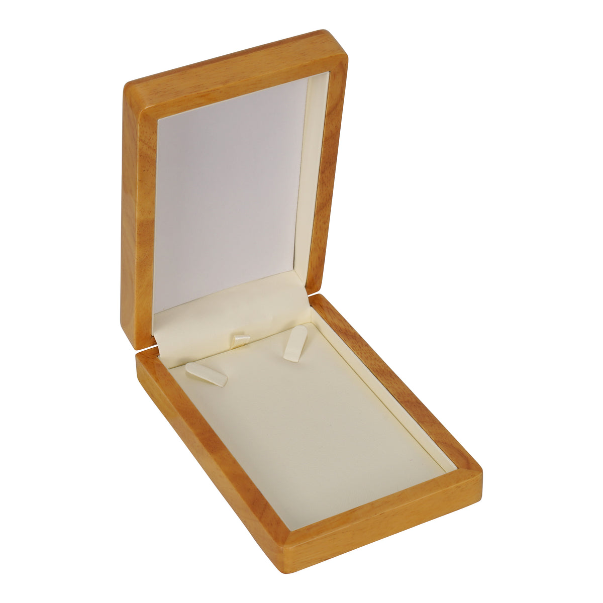 Wooden Pearl Box with Suede Insert