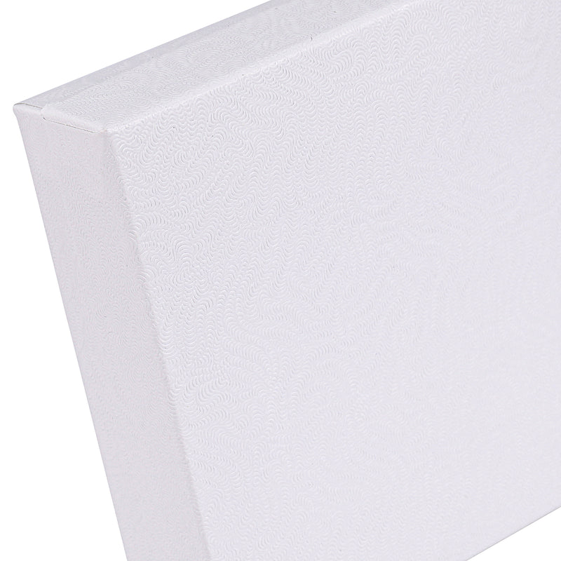 White Swirl Cotton Filled Cardboard Boxes