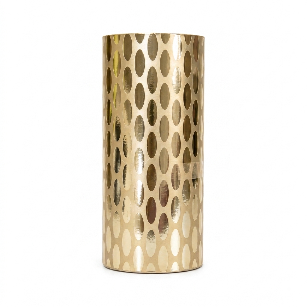 Gold Metallic Print Wrapping Paper
