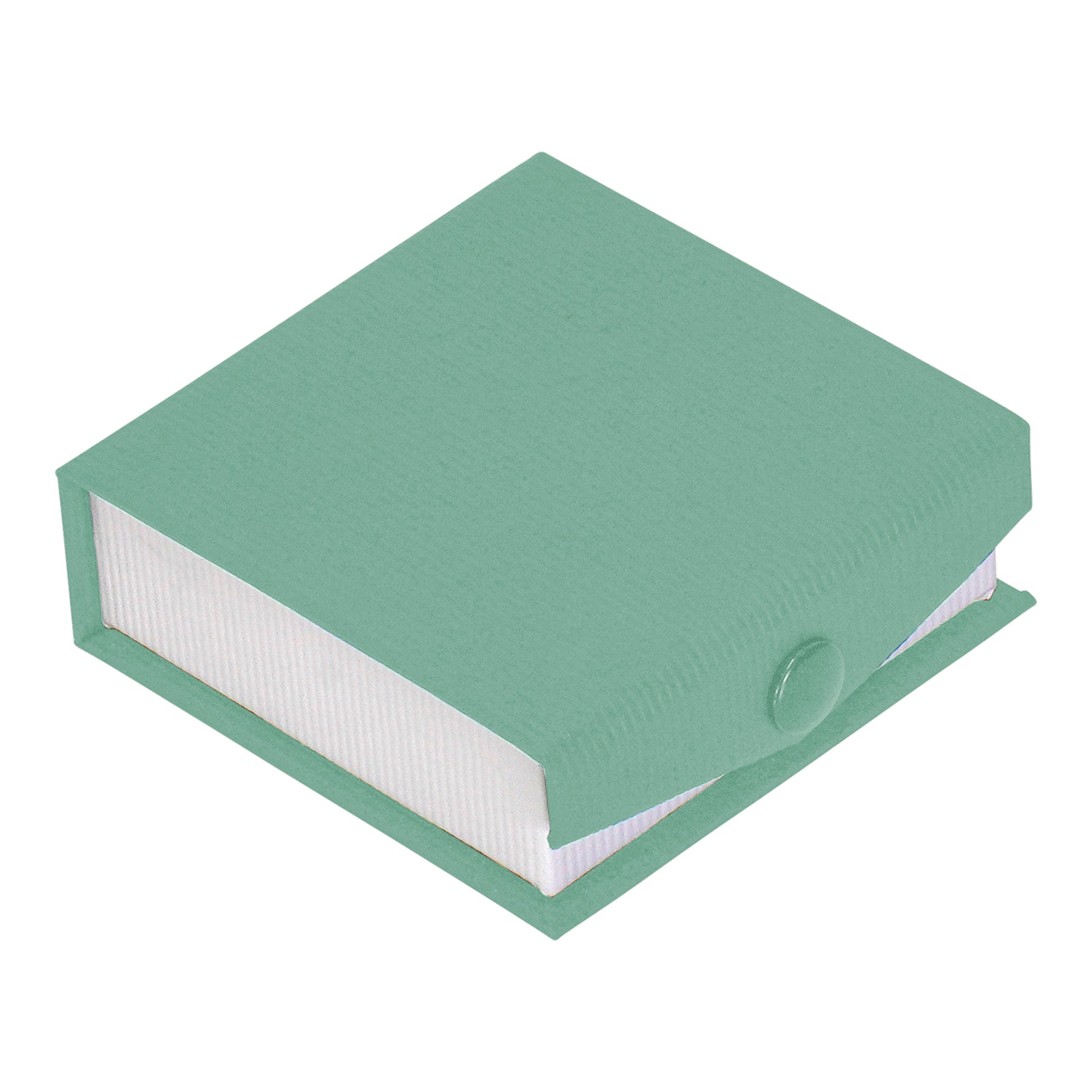 Textured Paper Covered Regular Pendant Box with White Insert