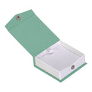 Textured Paper Covered Regular Pendant Box with White Insert