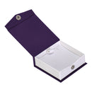 Textured Paper Covered Regular Pendant Box with White Insert