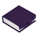 Textured Paper Covered Regular Pendant Box with White Insert