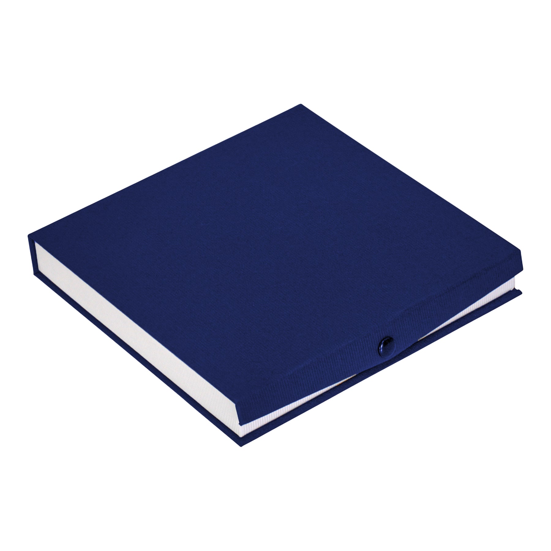 Textured Paper Covered Pearl Box with White Insert