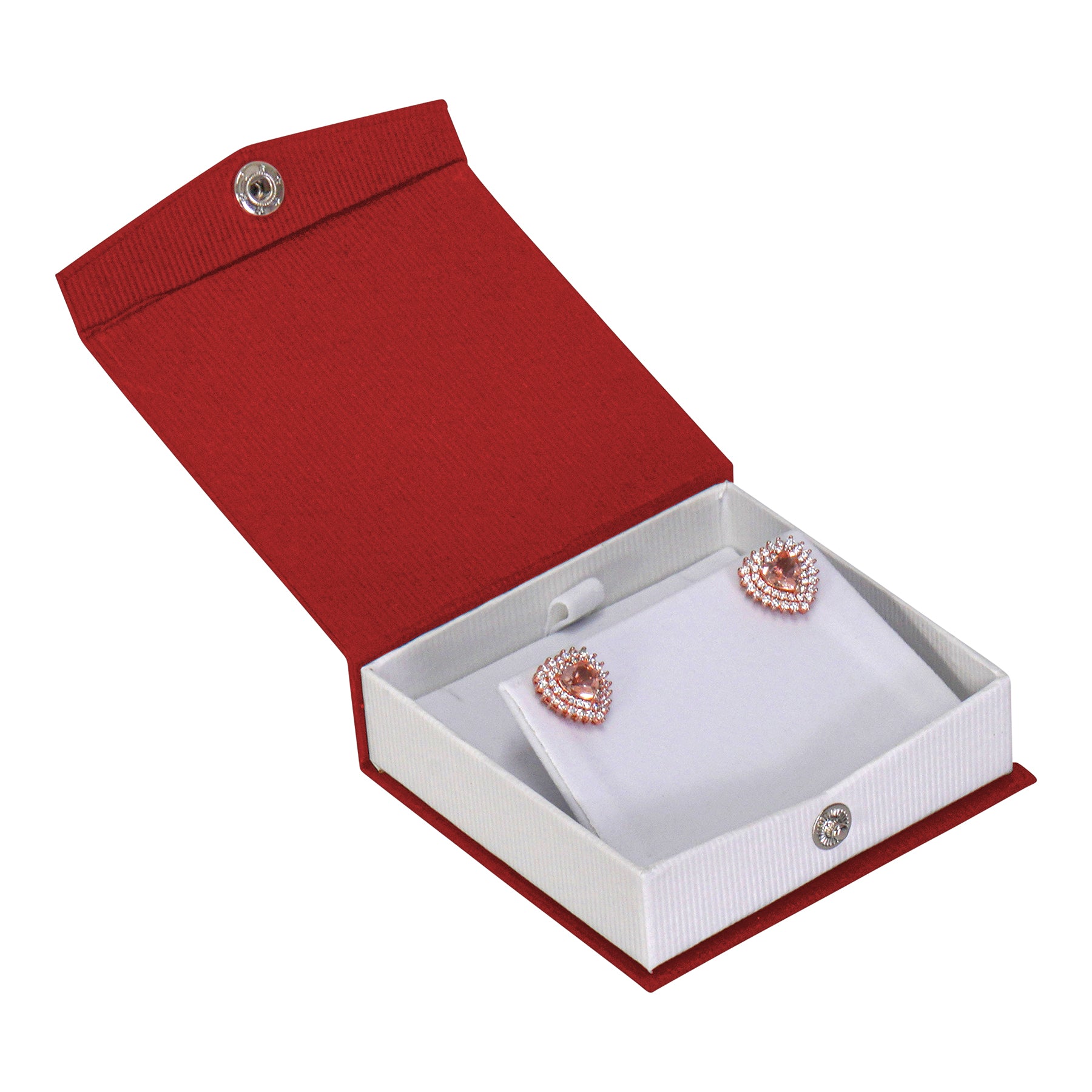 Textured Paper Covered Universal Box with White Insert