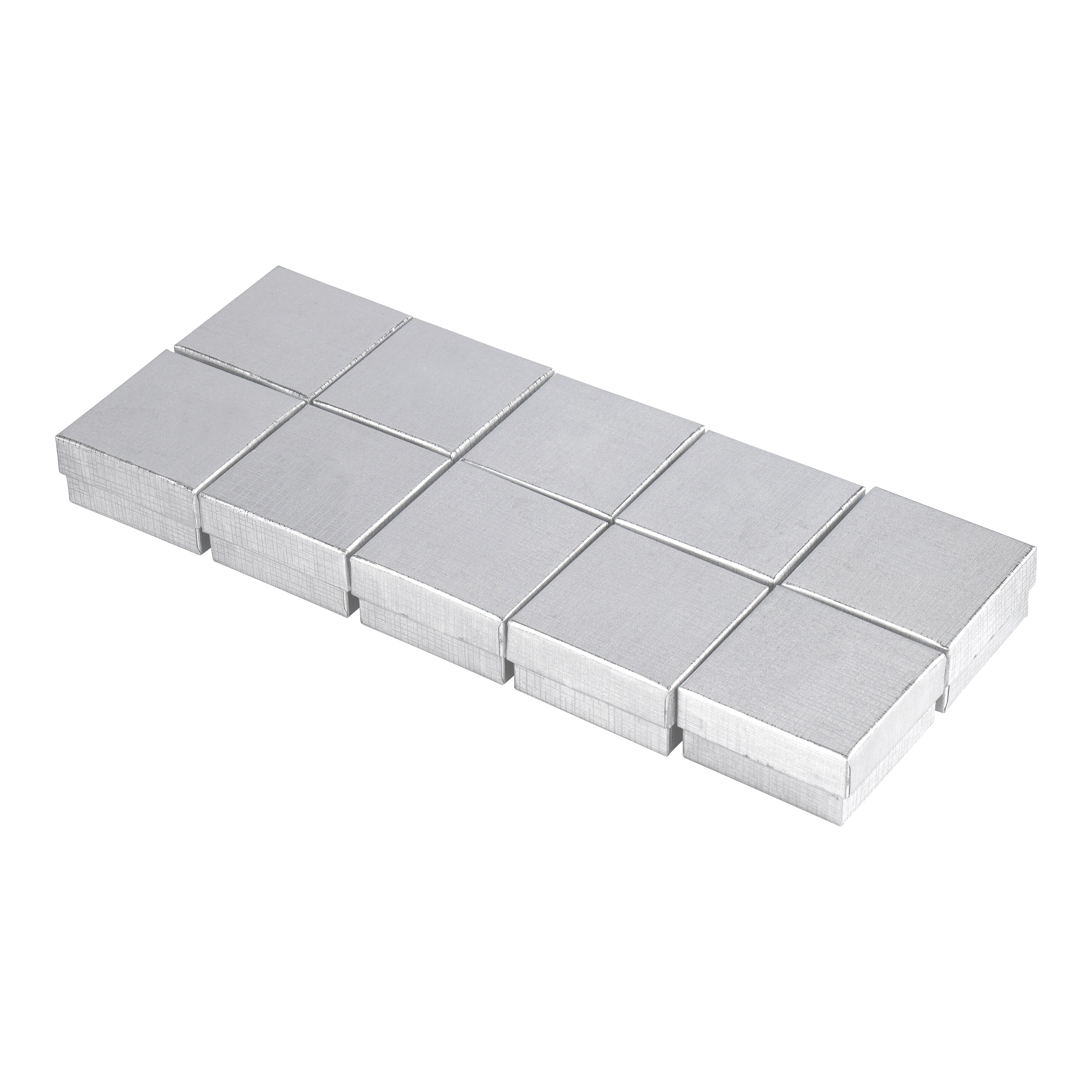 Cotton Filled Linen Metallic Manilla Box