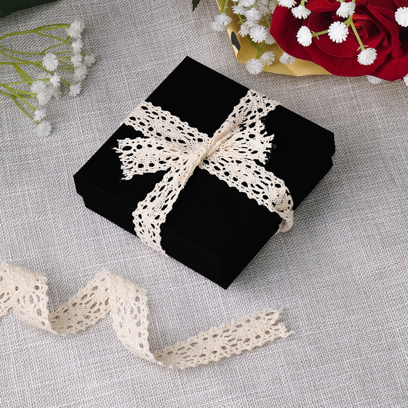 Black Cotton Filled Cardboard Boxes