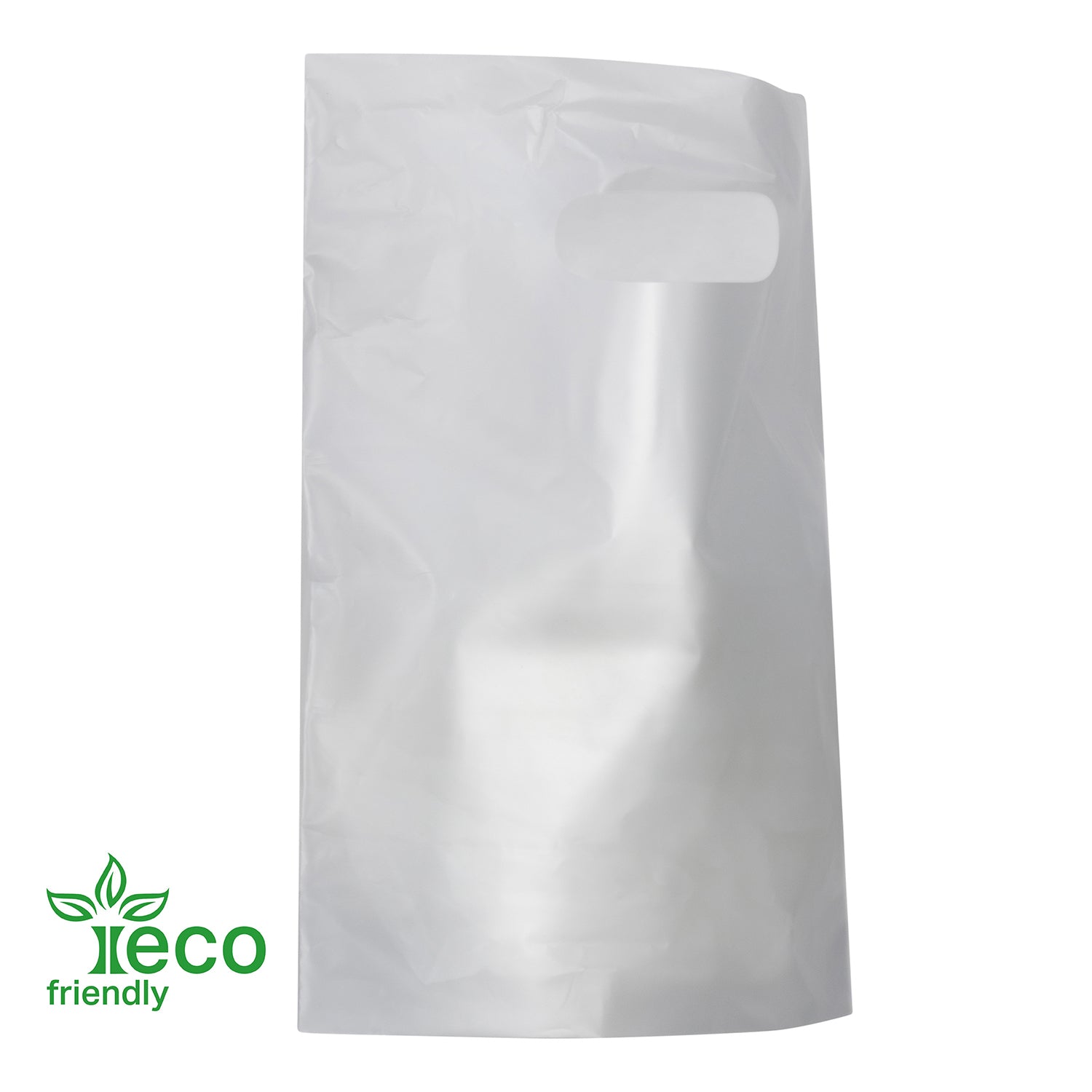 Eco-Friendly Frosted Die Cut Merchandise Bags