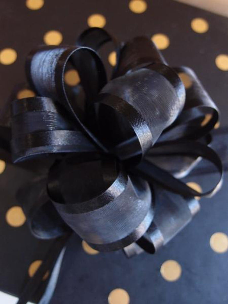 Satin-Edged Pull Bow