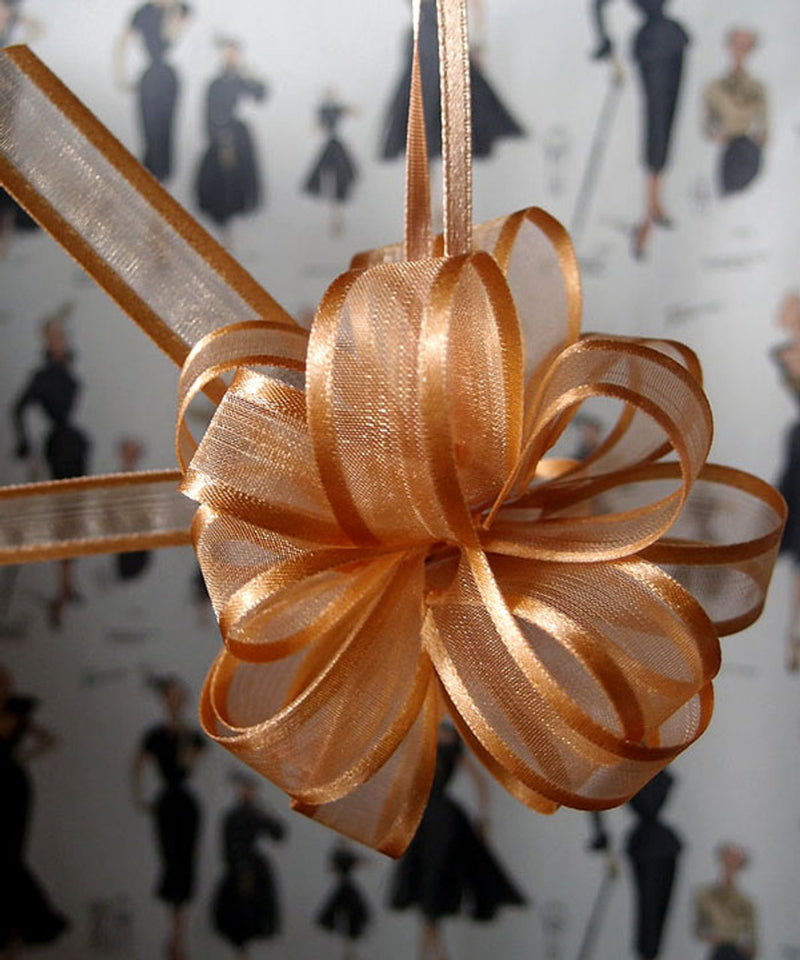 Satin-Edged Pull Bow