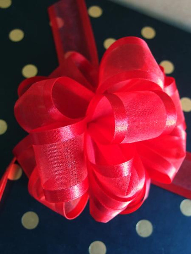 Satin-Edged Pull Bow