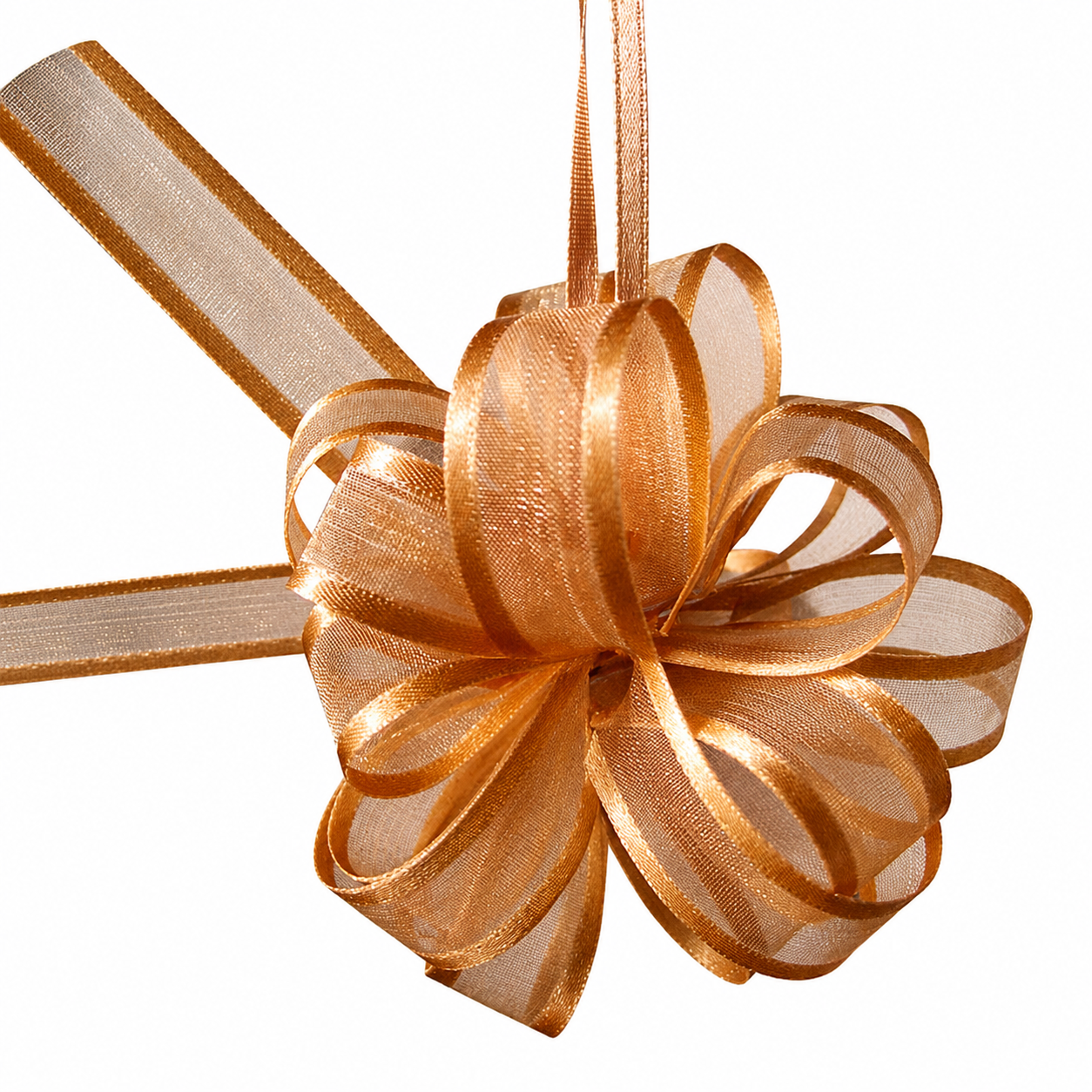 Satin-Edged Pull Bow