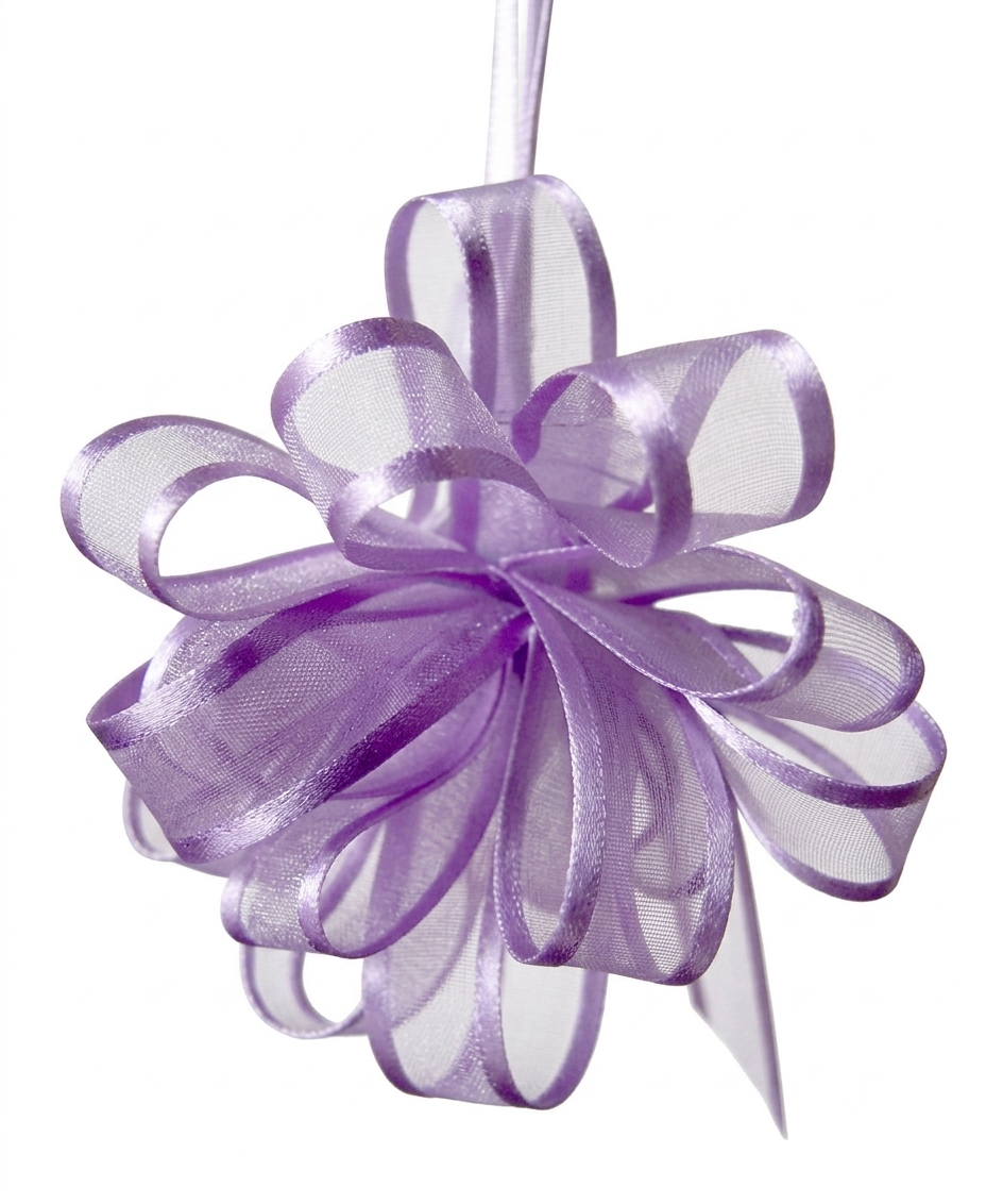 Satin-Edged Pull Bow