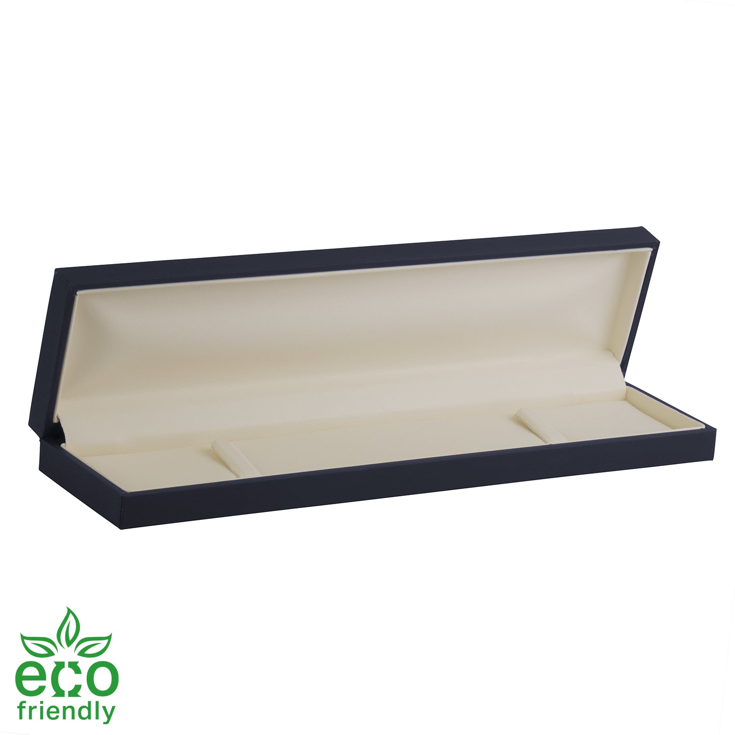 Eco-Friendly Matte Paper-Covered Bracelet Box with Matching Moulded Sleeve