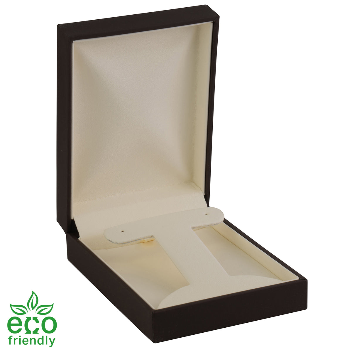 Eco-Friendly Matte Paper-Covered French Clip Earring Box with Matching Moulded Sleeve