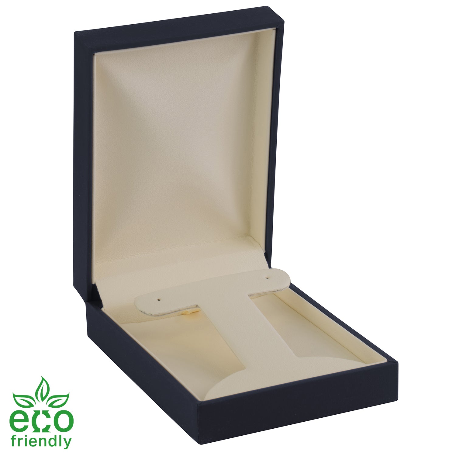 Eco-Friendly Matte Paper-Covered French Clip Earring Box with Matching Moulded Sleeve