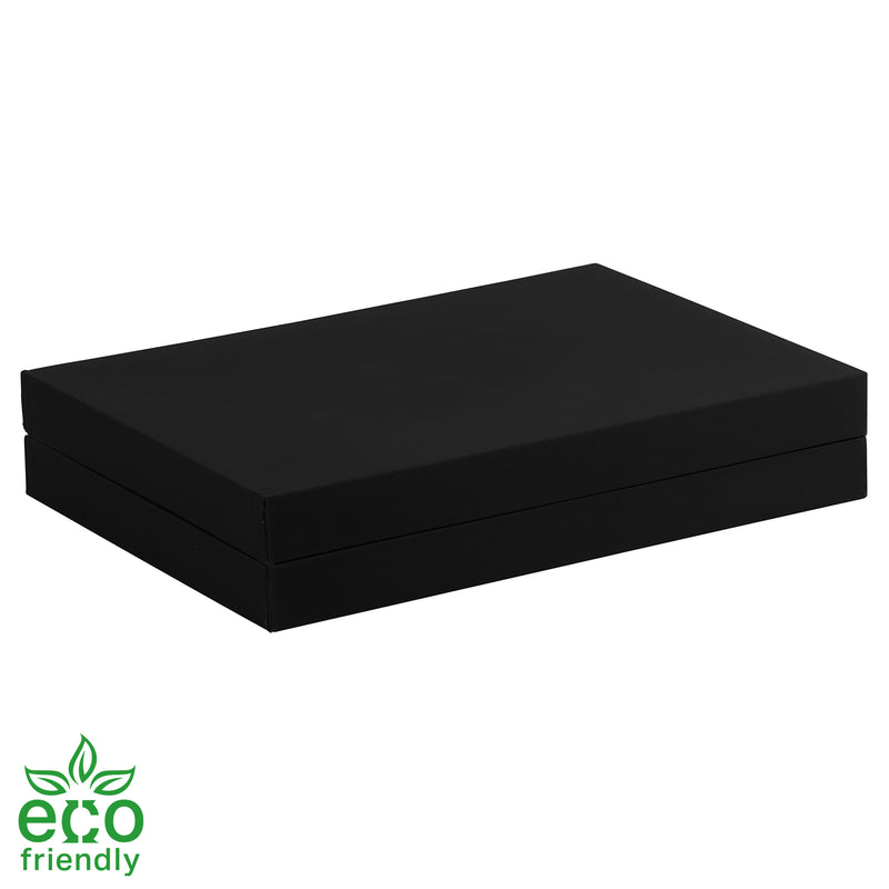 Eco-Friendly Matte Paper-Covered Pearl Plastic Box with Matching Moulded Sleeve