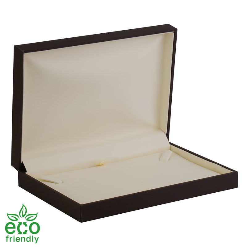 Eco-Friendly Matte Paper-Covered Pearl Plastic Box with Matching Moulded Sleeve