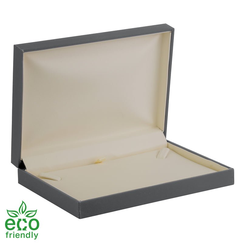 Eco-Friendly Matte Paper-Covered Pearl Plastic Box with Matching Moulded Sleeve