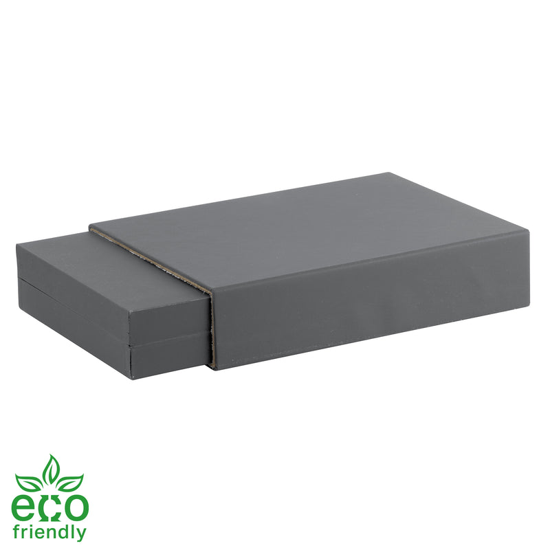 Eco-Friendly Matte Paper-Covered Pearl Plastic Box with Matching Moulded Sleeve